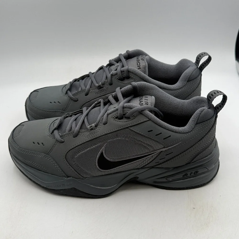 Nike Air Monarch IV Shoes Mens Size 10 Dark Grey Black Training 415445-020